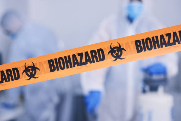 Professional Biohazard technician working in Woodmere, NY